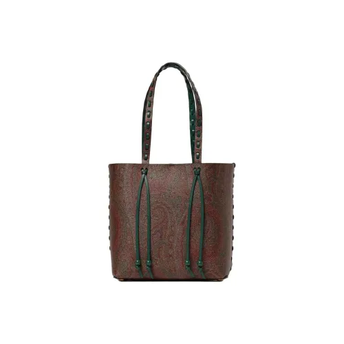 ETRO Полиэстер Плечо Сумка Женская Коричневая