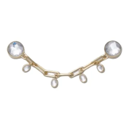 Crocs Аксессуары для обуви из цинкового сплава Унисекс Золото