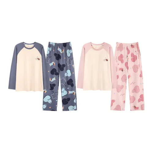 CHUDUAN Изображение Цвет Унисекс Пижамные Комплекты