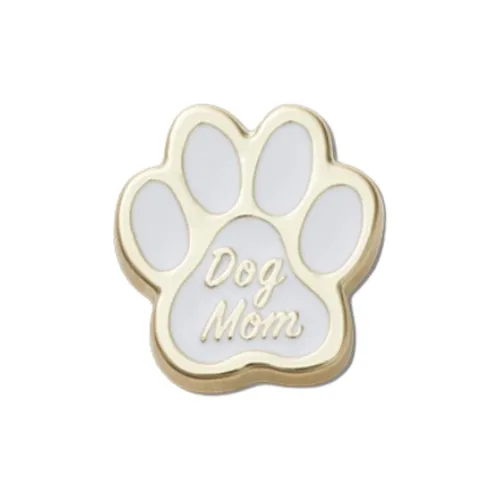 Crocs Цинковый сплав Обувь Пряжка Унисекс Золотой