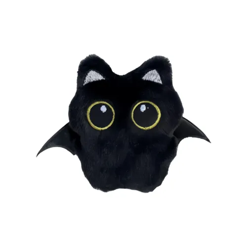 LOGISTAR Маленький Черный Кот Фотография Сумка через плечо Ангел Демон Пара Украшение Милый Плюшевый Украшение 10 см Длина тела