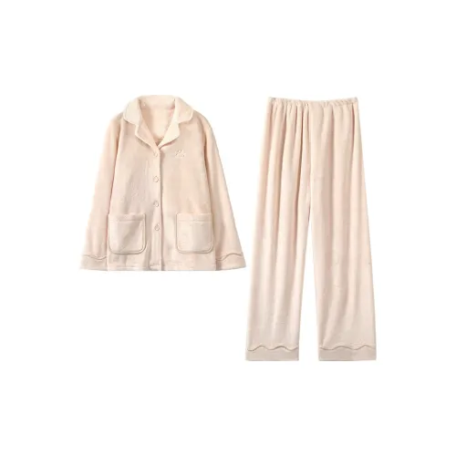 Devanro Абрикос Женские Пижамные Комплекты