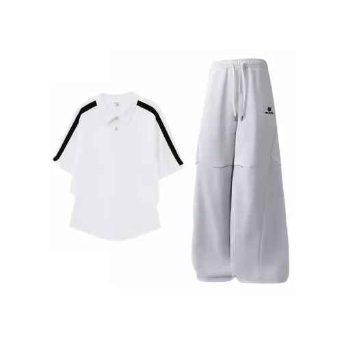 JUTEY Белый Унисекс Повседневные костюмы