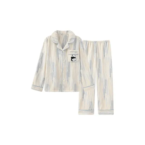 O'MESIK Панда Мужские Пижамные Комплекты