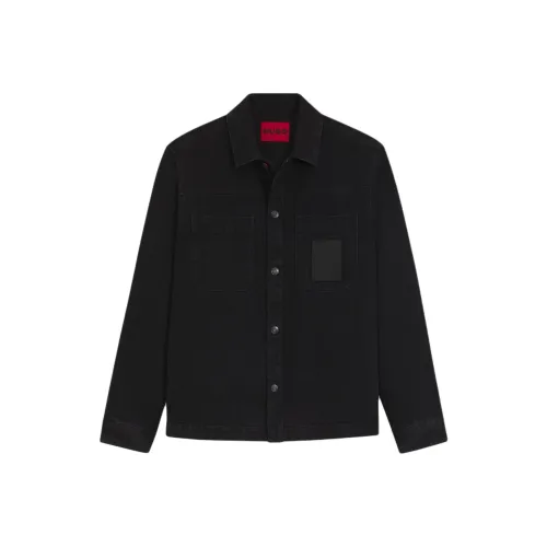 Hugo Boss Черные Мужские Джинсовые Куртки