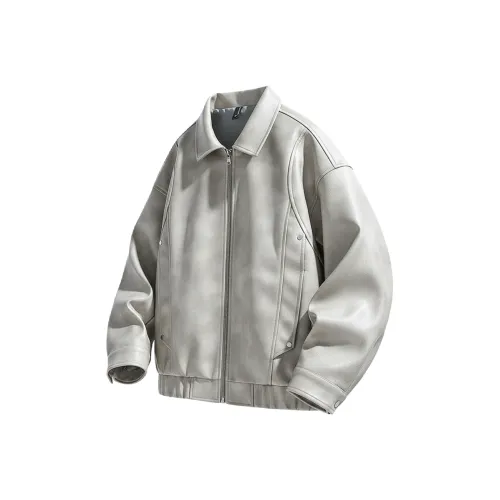 GOOSELIAR Кожа Куртка Унисекс