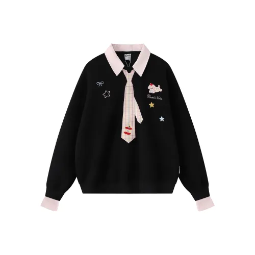 WAYHWEI Мультяшный свитшот женский