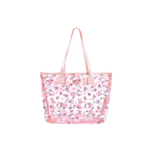 Sanrio Hello Kitty PVC Одно Плечо Сумка Стандартная Женская Розовая