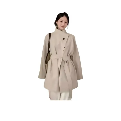 ZVJH Абрикос Унисекс Тренч