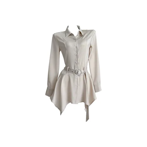 GRAYISMOON Длинное платье с длинными рукавами женское