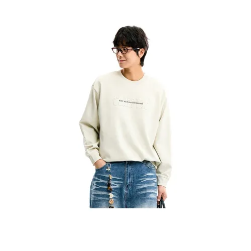 ZENGZHI Свитшот Свободный крой Прямой крой Унисекс