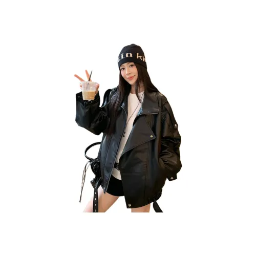 ZVJH Черное пальто женские куртки