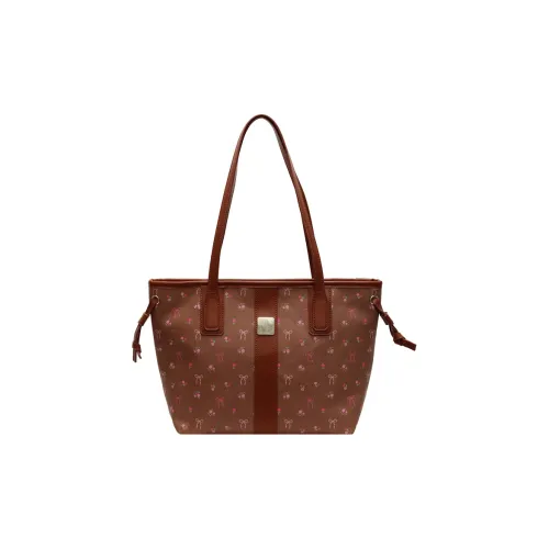 Miss Angel ПУ (полиуретан) Сумка-тоут Сумка через плечо Стандартная Женская Черная Розовая Коричневая