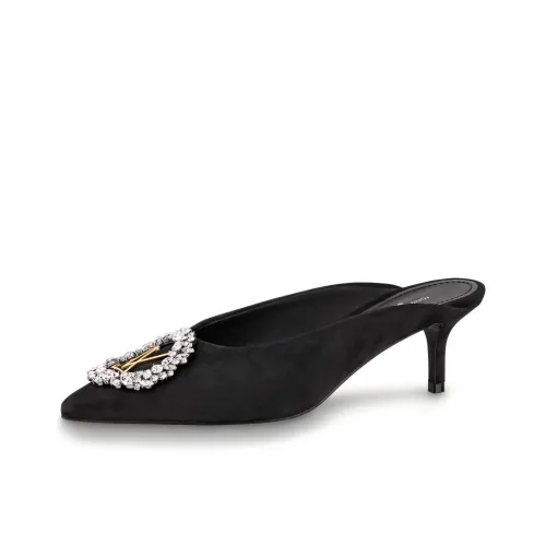 LOUIS VUITTON Madeleine Домашние тапочки Женские Черный