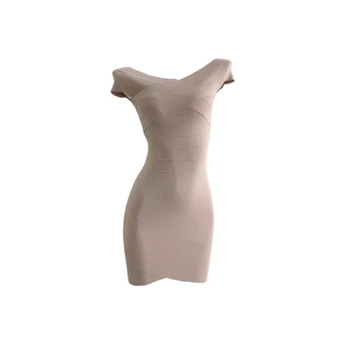 GRAYISMOON Короткое платье с короткими рукавами женское