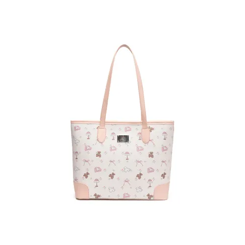 YTARA ПУ (полиуретан) Сумка-тоут Сумка через плечо Женская Розовая Синяя