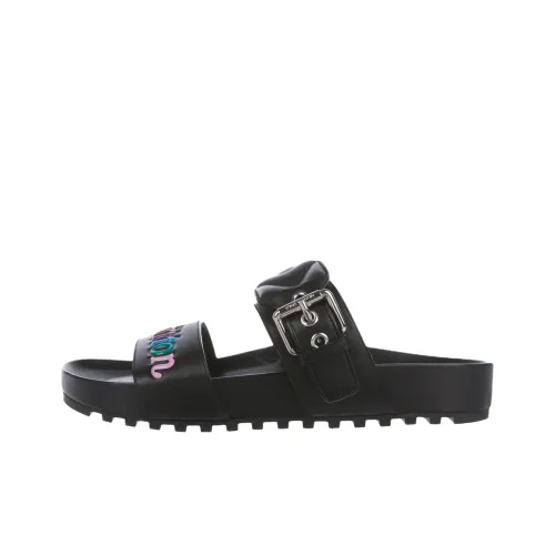 LOUIS VUITTON Bom Dia Слипоны Женские Черный