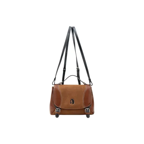 Monna Lisa Кожа Рюкзак Стандартный Женские Коричневый