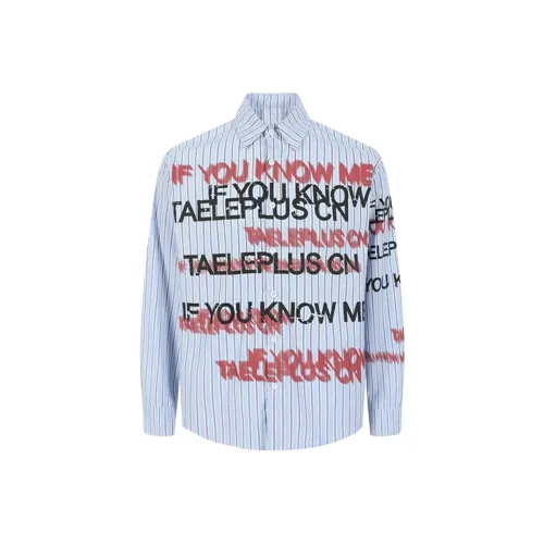 H.V.G.A Синий Унисекс Рубашки