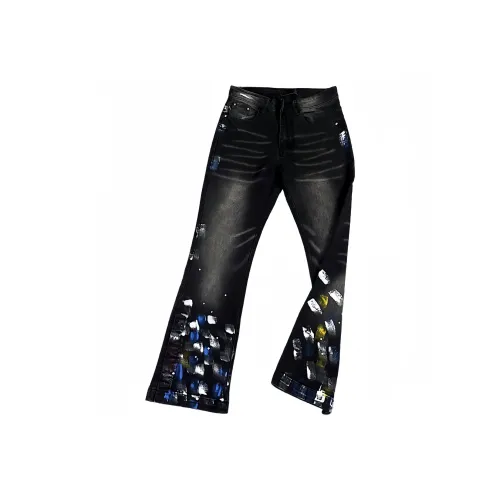 Chisportate Черные Унисекс Джинсы