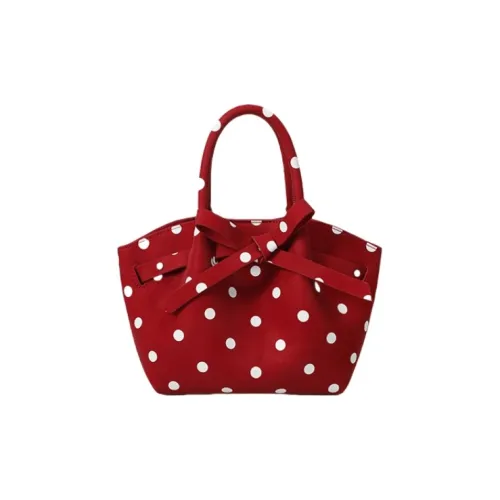 BEGOOER Сумка через плечо из микрофибры сумка обычная женская красный в горошек