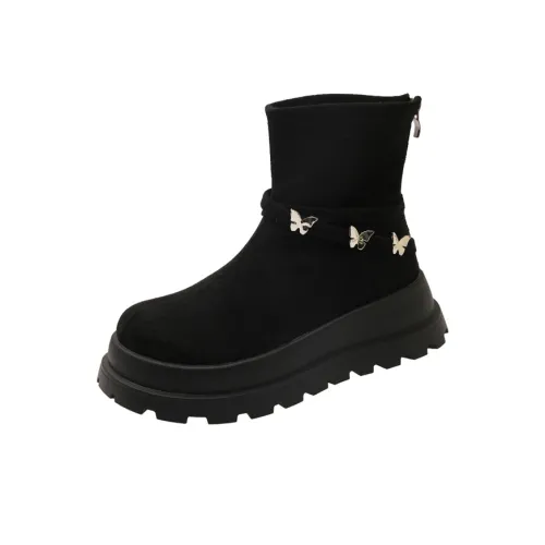 Yalu Preferred Короткий MID Голень Martin Boot Женские