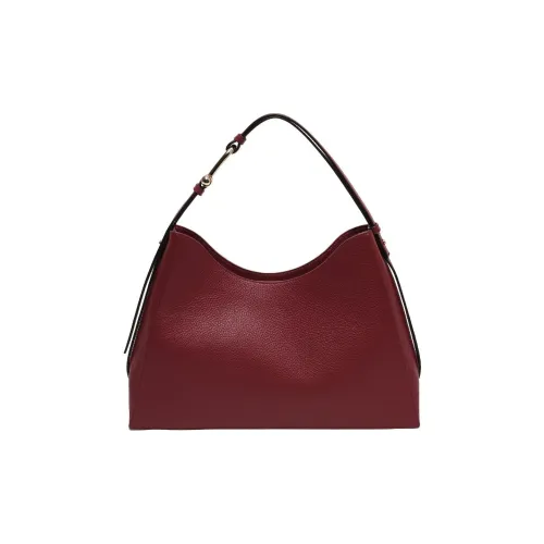 Furla NUVOLA Сумка через плечо из натуральной кожи Женская Бордовый