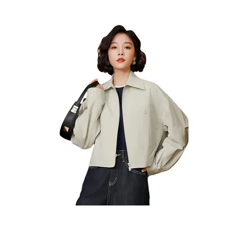 ZUOSAISI Белая цапля Rice Женские куртки