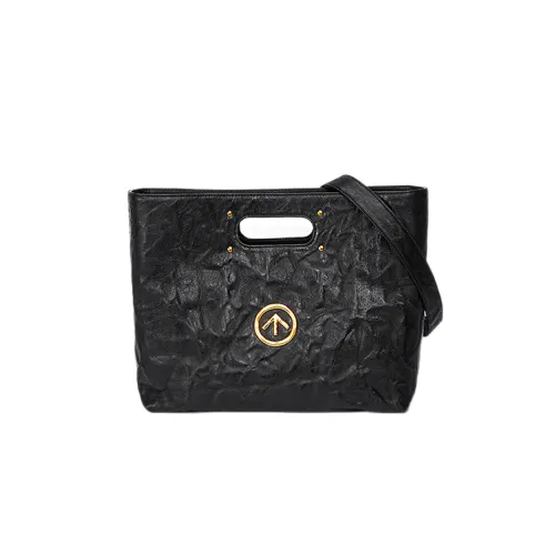 GROTTO Sheepskin Crossbody Bag Regular Unisex Classic Black GROTTO Овчина Через плечо Сумка Стандартная Унисекс Классический Черный