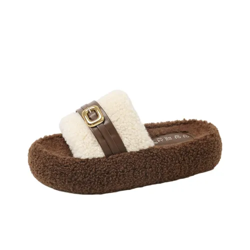 BAKE Резина Шов Мода Флис Тапочки Мужские