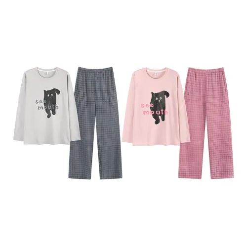 CHUDUAN Изображение Цвет Унисекс Пижамные Комплекты