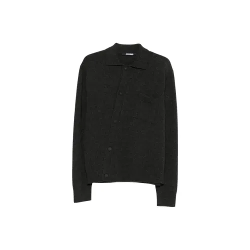 Jacquemus Темно-серый Мужской Трикотаж