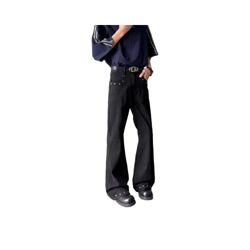 PAINT STAIN Черный Унисекс Джинсы