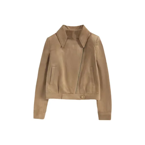 VKXOW Коричневый Женский Куртки