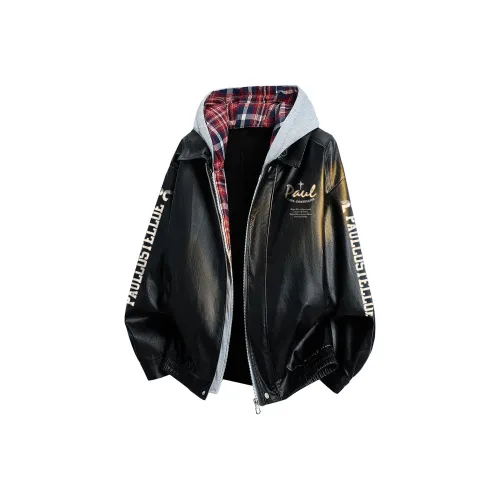 PAUL COSTELLOE Кожа Куртка Унисекс