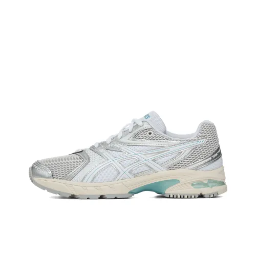 ASICS Гель DS Trainer 14 Амортизация Износостойкий Низкий Топ Повседневный Городской Коммутирующий Беговые кроссовки Унисекс Белый Серебряный Синий