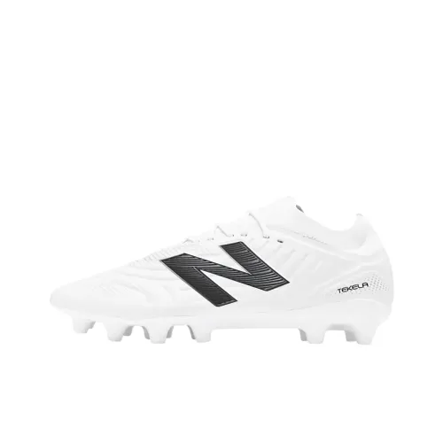 New Balance Tekela Pro Low Laced V5 HG Твердый Ground Футбольные бутсы Унисекс Белый черный