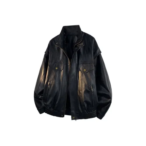 URBAN AUTHENTIC Кожа Куртка Унисекс