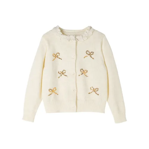 YUANYUAN GIRL Бежевый Kids Свитера