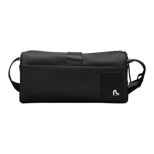 PIERRE CARDIN Ткань Тост Сумка Сумка через плечо Большая Мужская Черная