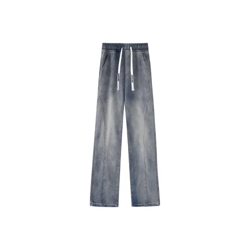 DANGERTIGER Джинсы Унисекс Ностальгический Синий