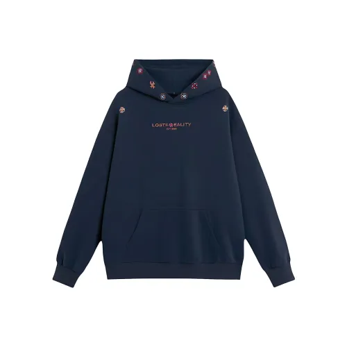 HETINGHOME Темно-синий синий унисекс свитшоты