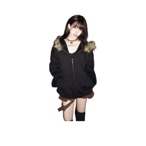 MUCCHIC Черные Женские Свитшоты