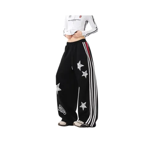 KAIZZGAO Черные Мужские Повседневные Штаны