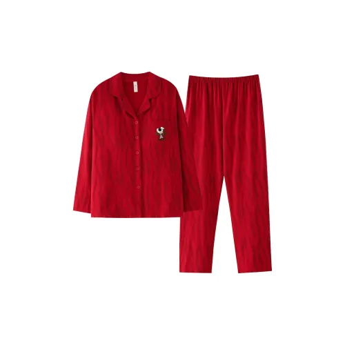 BEIYINA Красный Женский Пижамный Комплект