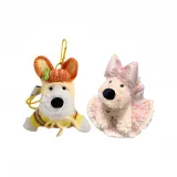 Парный Морковный Вест-хайленд + Стиль Шанель Вест-хайленд Брелок