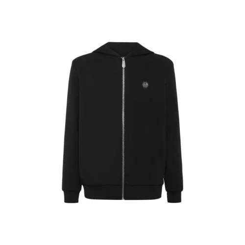 PHILIPP PLEIN Мужские черные свитшоты