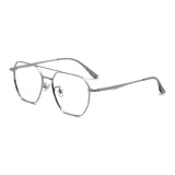 Серебряный + защита от синего света, 0 диоптрий, меняющий цвет [серый, коричневый, синий, фиолетовый, розовый, оранжевый] Записка, цвет