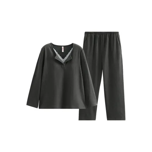 FENTENG FX26931346 Темно-серый Женский Пижамный Комплект