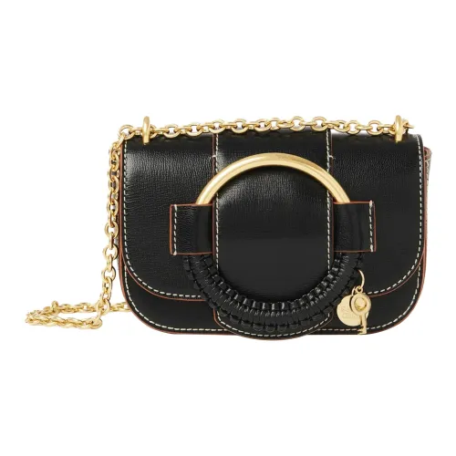 See By Chloe Hana Кожа Сумка через плечо Женская Черная